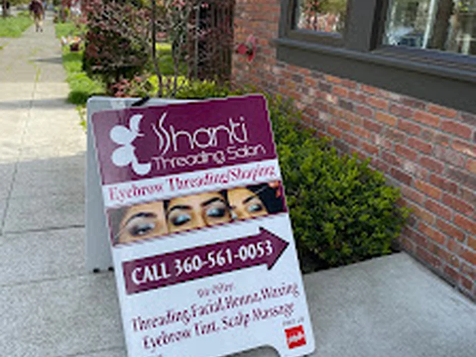 Eyebrow threading and waxing salon Seattle Shanti Threading Salon Ballard