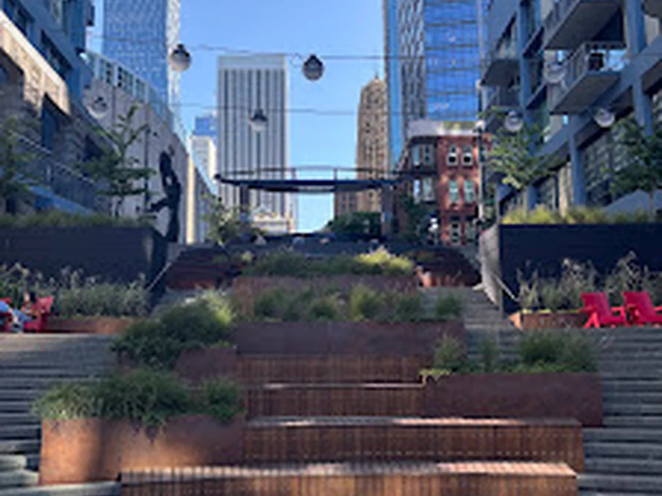 Harbor Steps Staircase Plaza, Seattle