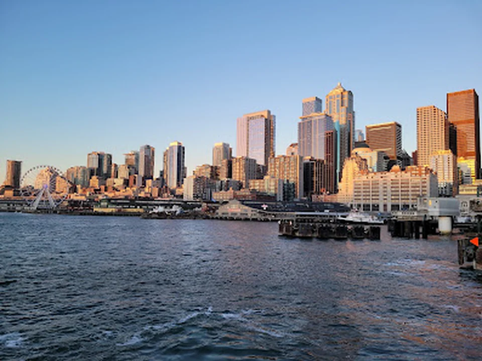 Ferry to Bainbridge Island, Seattle