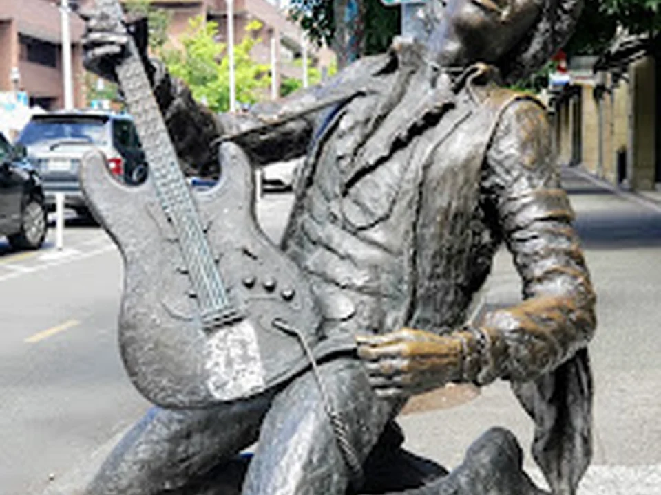 Jimi Hendrix Statue, Seattle