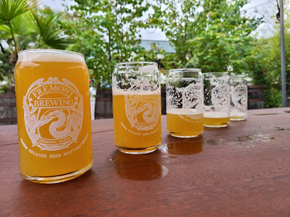 Fremont Brewing's Urban Beer Garden, Seattle